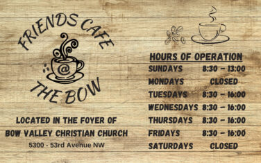 Friends Cafe @ the Bow