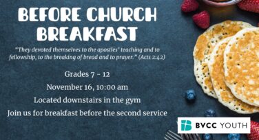Youth - Before Church Breakfast