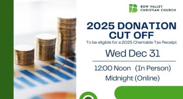 2025 Donation Cutoff