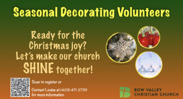 Seasonal Decorating Volunteers