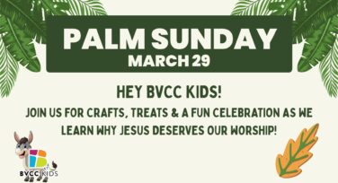 BVCC Kids - Palm Sunday