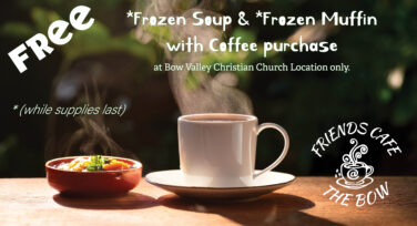 Friends Cafe - Free soup & muffin