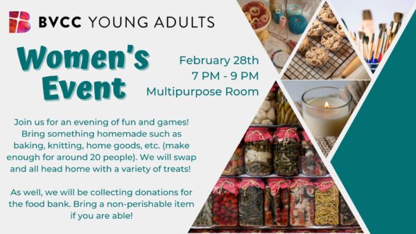 26 02 28 Young Adult Womens Event