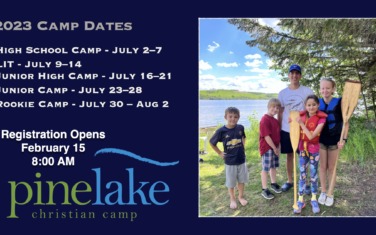 Pinelake Summer Camp Dates