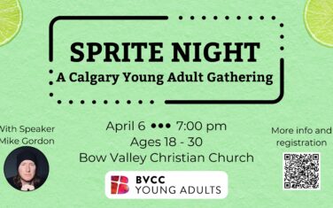 Sprite Night - A Young Adult Gathering