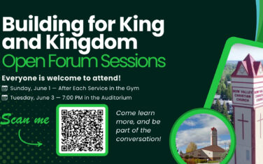 Building for King and Kingdoms Open Forum Sessions