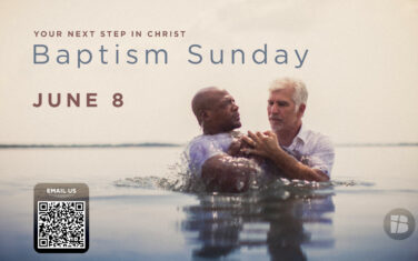 Baptism Sunday