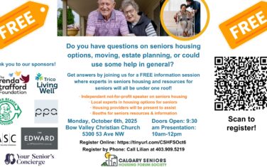 BVCC Seniors - Seniors Housing Forum