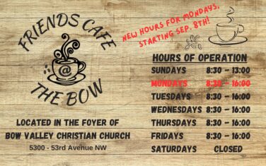 Friends Cafe @ the Bow