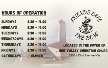 Friends Cafe @ the Bow